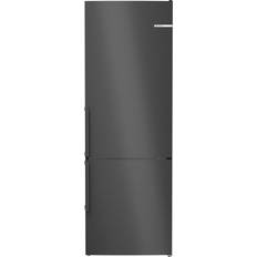 Bosch Black Fridge Freezers Bosch KGN49OXBT Free Stainless Steel, Black