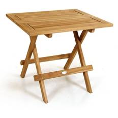 Teak Outdoor Side Tables Garden & Outdoor Furniture Brafab Hydra Outdoor Side Table