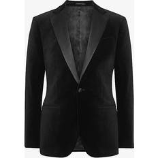 Cotton Blazers Reiss Ace Dinner Suit Jacket - Black