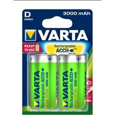 Varta Accu D 3000mAh 2-pack