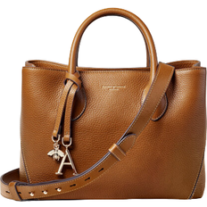 Aspinal of London Midi London Tote Bag - Tan Pebble