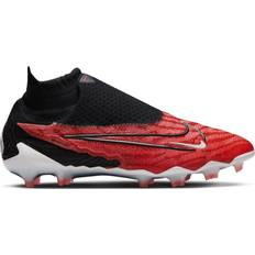 Red Football Shoes Nike Phantom GX Elite FG M - Bright Crimson/White/University Red/Black