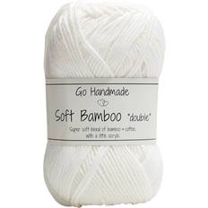 Go Handmade Soft Bamboo Double White 17750