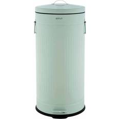 Charles Bentley 30L Retro Steel Waste Rubbish Kitchen Bin