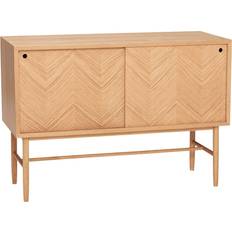 Sliding Doors Chest of Drawers Hübsch Herringbone Natural Chest of Drawer 70x70cm