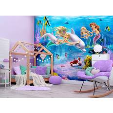 Walltastic Magical Mermaids Mural 244 x 305cm wilko