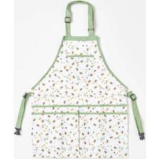 Homescapes Floral Bee Apron White