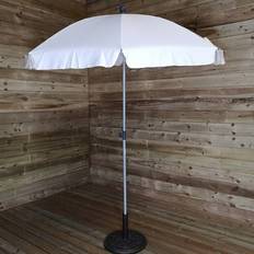 Koopman 200cm Parasol Umbrella with Tilt Action Cream