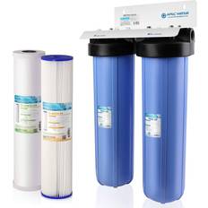 APEC Water Systems Whole House 2-Stage with Sediment and Carbon Filters CB2-SED-CAB20-BB