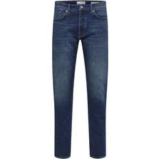 Selected Men Jeans Selected 172 Dark Blue Slim Fit Jeans