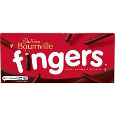 Cadbury Bournville Fingers Dark Chocolate Biscuits 114g