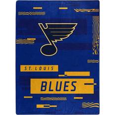 NHL Northwest Group St. 50"" Digitize Raschel Blankets Blue