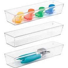 mDesign Plastic Kitchen Organizer Tray