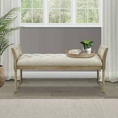 Martha Stewart Isla Natural Settee Bench