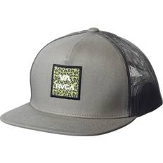 RVCA Youth Gray ATW Print Trucker Snapback Hat