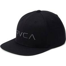 RVCA boy's twill snapback hat black charcoal