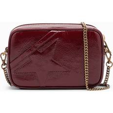 GOLDEN GOOSE Mini Star Patent Leather Bag Bordeaux 01