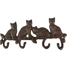 Brown Coat Hooks Esschert Design Tail Hanger Coat Hook