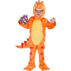 Spooktacular Creations Halloween Child Orange T-Rex Costume-S