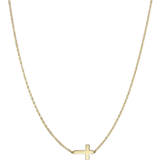 Saks Fifth Avenue Small Cross Chain Necklace - Gold