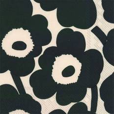 Marimekko Unikko Cream Cloth Napkin White