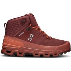 On Women Hiking Shoes On Cloudrock Waterproof Beet Auburn, Womens