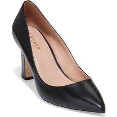 Cole Haan Women Heels & Pumps Cole Haan Mylah Round Block Heel Pumps Black