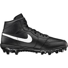 Men - Nike Air Jordan 1 Football Shoes Nike Jordan 1 Mid TD M - Black/White