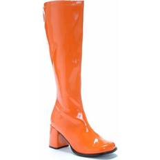 Ellie Adult Gogo Costume Boots Orange