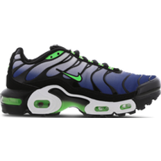 Nike Air Max Plus GS - Black/White/Deep Royal/Scream Green