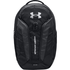 Under Armour Hustle Pro Backpack - Black/Metallic Silver