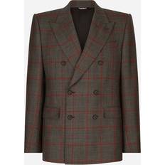 Dolce & Gabbana Double-breasted glen plaid Sicilia-fit suit