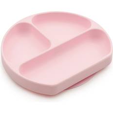 Bumkins Grip Dish Dining Plate Pink