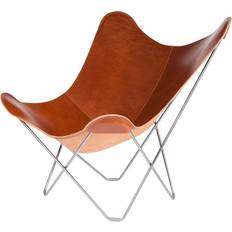 Steel Armchairs Cuero Pampa Mariposa Armchair 92cm