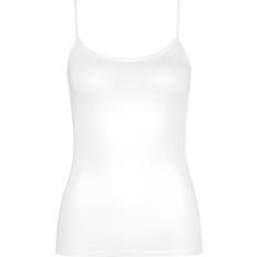 Women Under Dresses Hanro Women's Spaghetti Top White