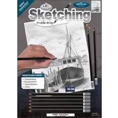 Royal & Langnickel Darice and Sketching Made Easy, Fishing Boat