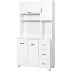 Homcom Freestanding Kitchen Storage Cabinet