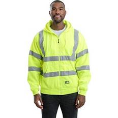 Berne Class Hi-Vis Thermal-Lined Zip-Front Hooded Sweatshirt