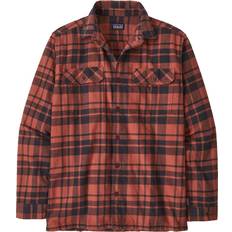 Patagonia Organic Cotton Fjord Flannel Shirt ice caps: burl red ice caps: burl red