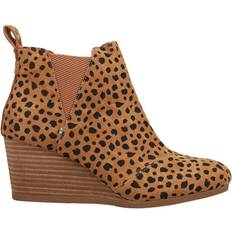 Toms Kelsey Wedge - Brown Sugar/Tiny Cheetah