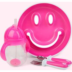 Munchkin Be Happy Toddler Dining Set Pink