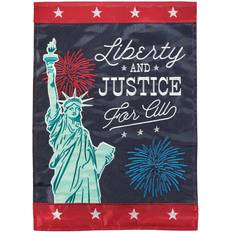 Magnolia Gardens Liberty and Justice Flag 106.7x73.7cm