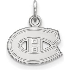 LogoArt Women's Montreal Canadiens Sterling Silver Pendant