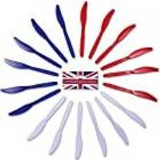 Bristol Novelty Red/White/Blue Knives