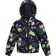 Regatta Kid's Peppa Pig Muddy Puddle Waterproof Jacket - Navy (RKW266-540)