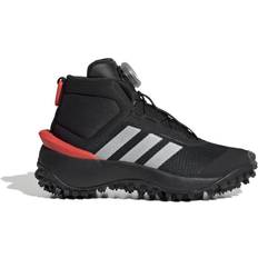 Adidas Kid's Fortatrail - Core Black/Silver Metallic/Bright Red