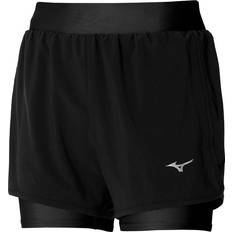 Mizuno Sportswear Garment Shorts Mizuno ER 4.5in 2in1 Shorts Women Black