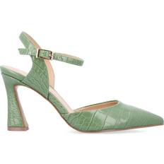 Green Heeled Sandals Journee Collection Women's Nixey Pumps