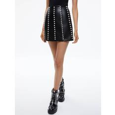 Alice + Olivia Embellished Vegan Mini Skrt