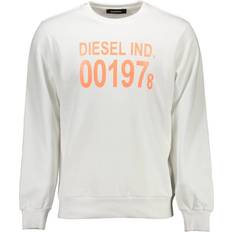 Diesel Men - White Clothing Diesel 001978 Logo White Sweater